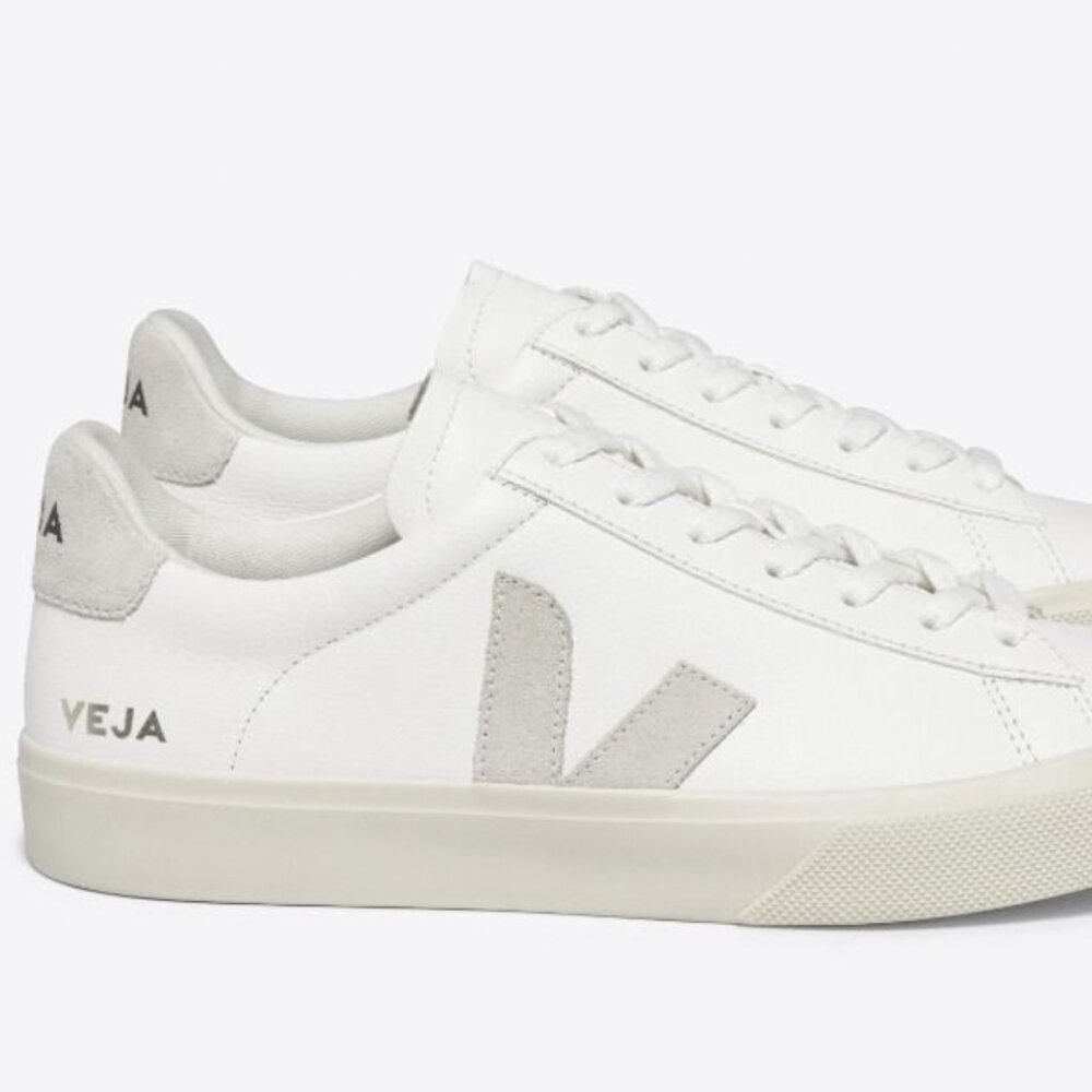 Veja Campo Leather White Sneakers